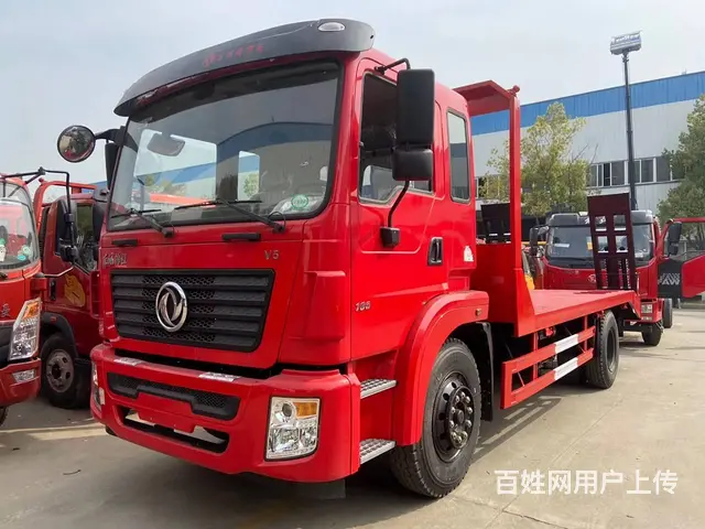 15吨挖机平板运输车东风解放江淮大运平板车现车供应 - 图片 11