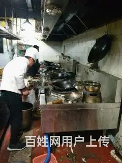昆山市花桥镇工厂单位食堂油烟机清洗 厨房设备清洗 - 图片