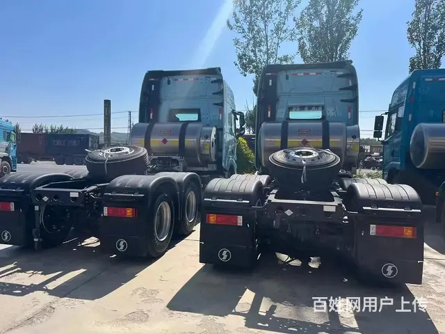 陕汽德龙X5S国六LNG潍柴480马力牵引半挂新车 - 图片 5