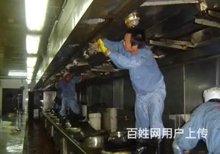 合肥经开区食堂油烟机清洗 酒店烟道清洗 - 图片 1