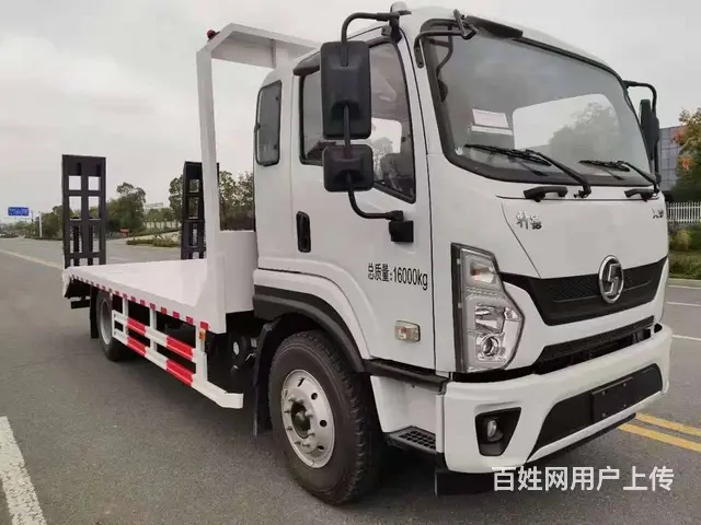 陕汽轩德X9平板车 国六 120挖机150挖机拖车 - 图片 7