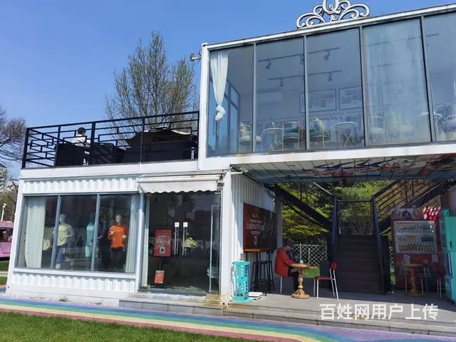 定制户外景区移动房屋办公室棋牌室商铺休闲小屋小吃店 - 图片 4