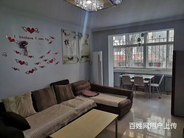 万达附近，中心医院，轩怡美景2楼，2室1厅 中等装修 - 图片 1