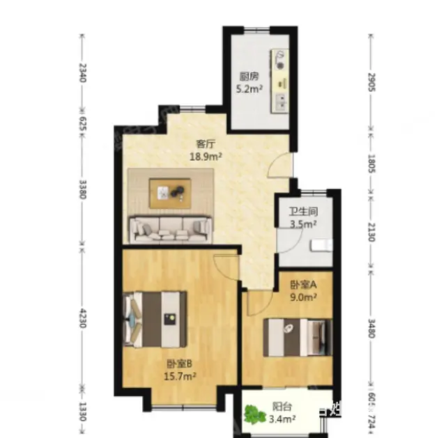 高档小区原自住小木屋首次出租 - 图片 5