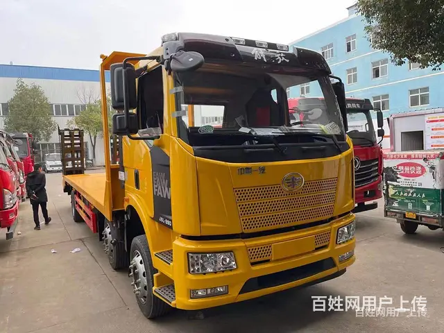 解放J6小三轴平板运输车 包上牌价 - 图片 8