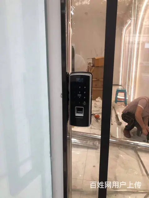 泉州玻璃指纹锁安装维修/指纹门禁智能锁办公室玻璃锁 - 图片 12