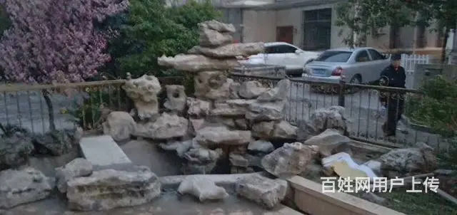 私家庭院鱼池假山的建造服务仪征扬州江都高邮 - 图片 2