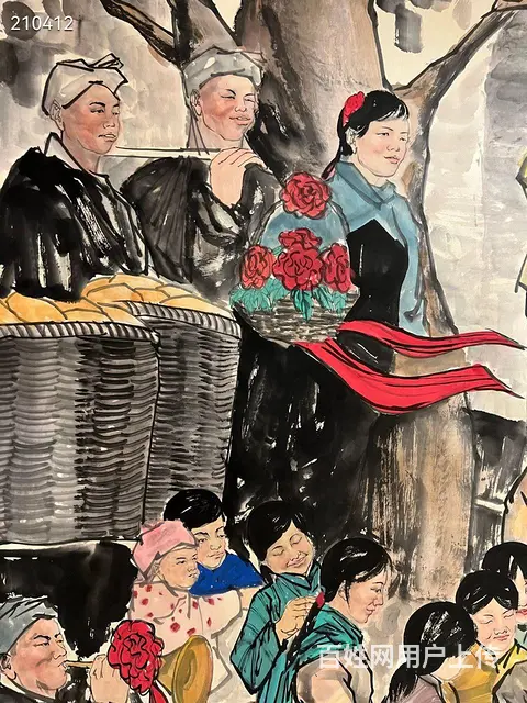 精品刘文西丈二镜片，画芯尺寸：145*360cm - 图片 4