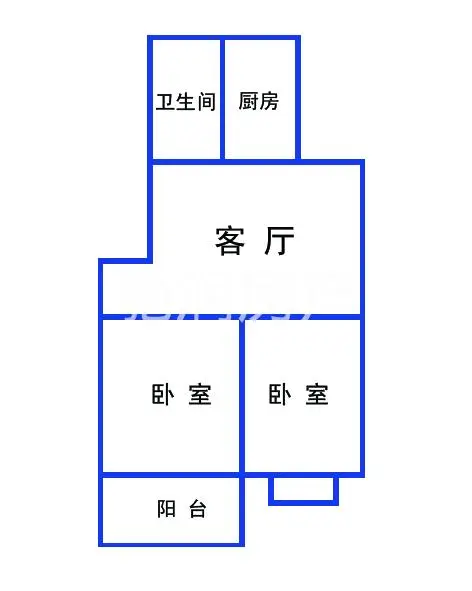 星光花园 精装两室 家具家电全送 带储藏室 拎包即住 随时看 - 图片 9