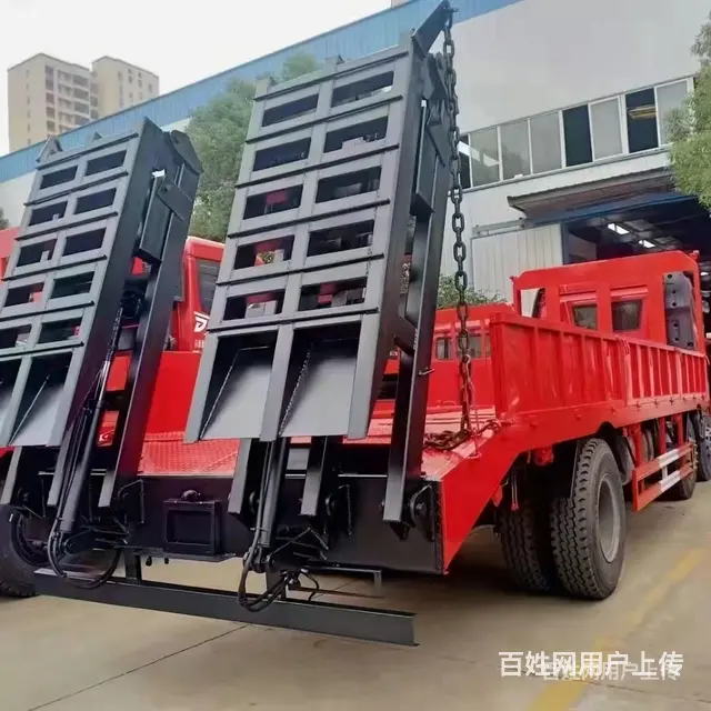 解放拉150挖机平板车 平板拖车 车况好 - 图片 7