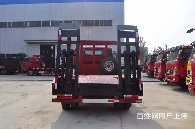 厂家直销 大运平板拖车 拖15吨挖机平板车 - 图片 7