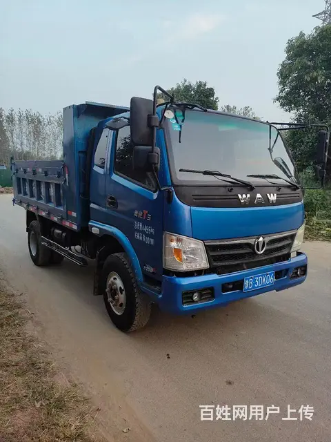 大量蓝牌自卸车 - 图片 3