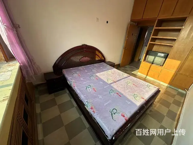步行街一室一厅42平南北通带双人床衣柜热水器洗衣机 - 图片 2