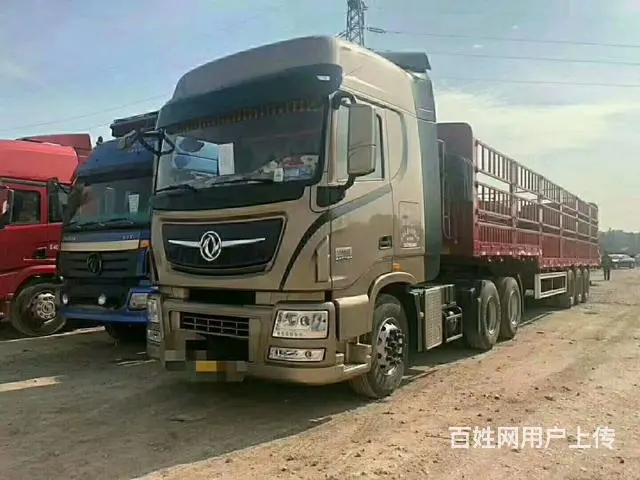 东风天龙 半挂车 仓栅式 国5 - 图片 3