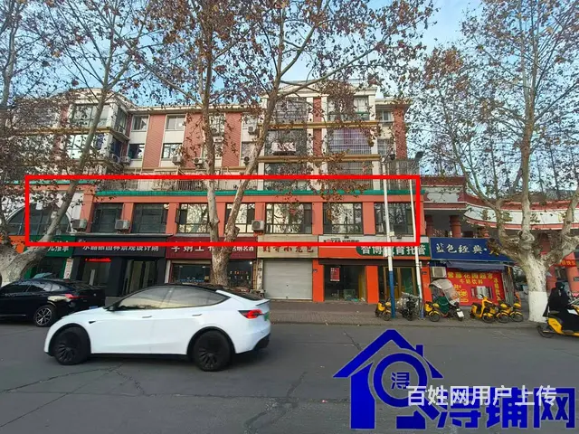 （浔铺网）沭阳紫藤花园门口二楼商铺出租（免费找店） - 图片 1