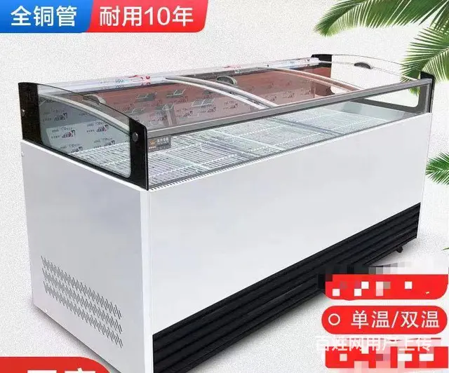 出售九九成新冷藏展示柜和酸奶机 - 图片 1