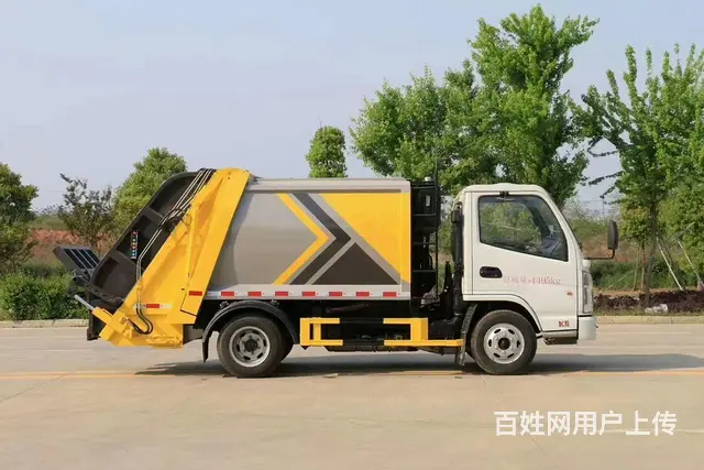 凯马垃圾车4-6方 保洁清扫清洁车物业小区压缩车 效率高价格 - 图片 12