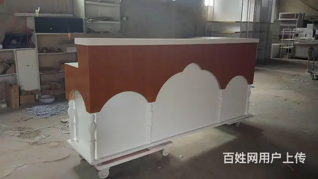 淄博吧台前台定制、异形展台定制、展厅展架展板制作 - 图片 3