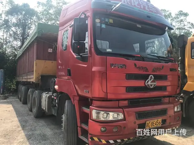 乘龙M5牵引车375潍柴 8米5不锈钢底板直卸 - 图片 1