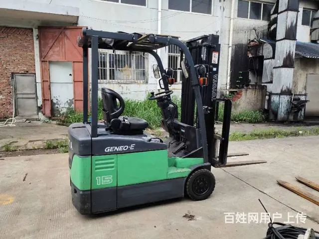 九成新丰田1.5吨电动叉车，进口二手叉车个人处理 - 图片 6