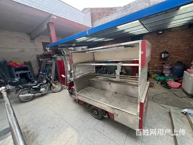 烤面筋小吃车诚心转 - 图片 2