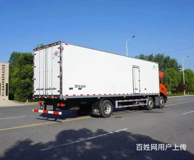 虹宇厂家直销东风天锦小三轴9.6米冷藏车 现车低价 - 图片 7