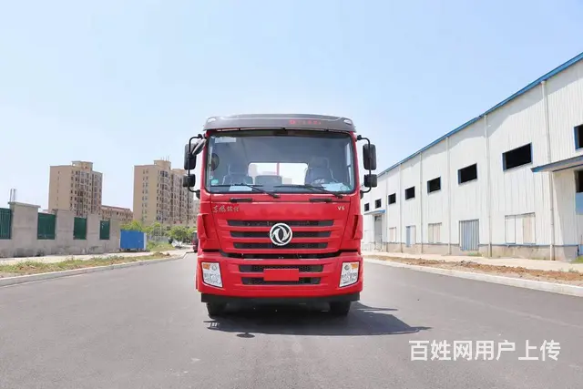 拉150挖掘机拖车-程力东风平板车 - 图片 2
