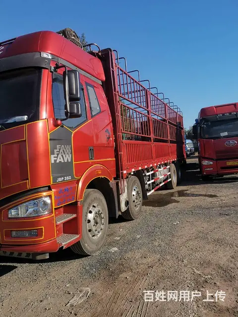 出售16年7月解放J6P 半挂车 高栏 350马力 - 图片 3