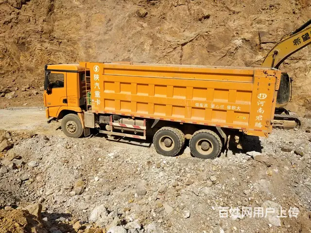 转让个人经营一手德龙X3000后八轮自卸车 - 图片 2