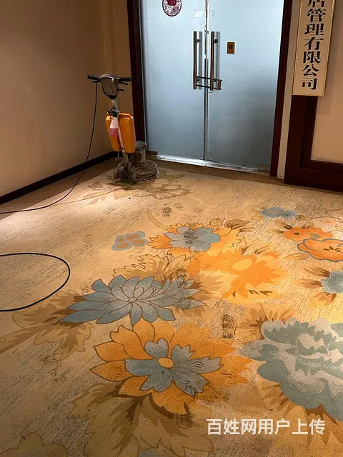 专业永州道县宁远片区各大酒店工厂地毯清洗，地板清洗 - 图片 6