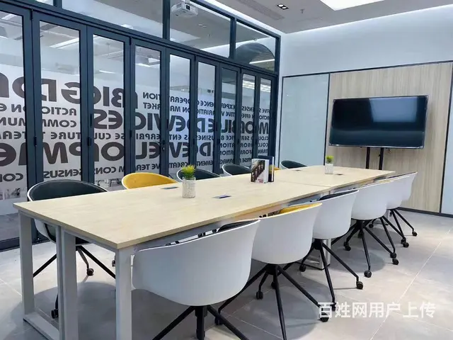 物业直租，联合办公，1加1格局可6至8人办公，工位450元月 - 图片 8