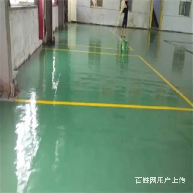 新泰工厂地面硬化地坪施工 防尘环氧自流平 - 图片 6
