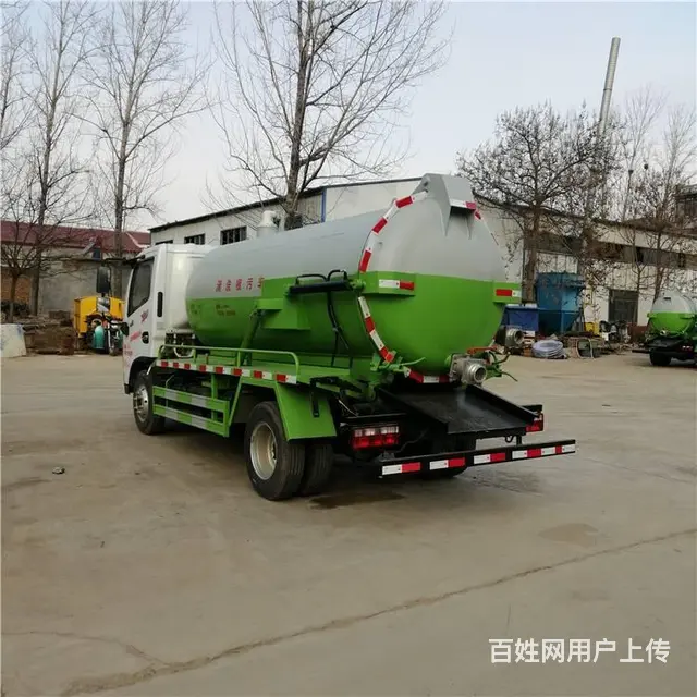 江苏东风新款5吨吸粪车 自吸自排化粪池抽粪车厂家 - 图片 7