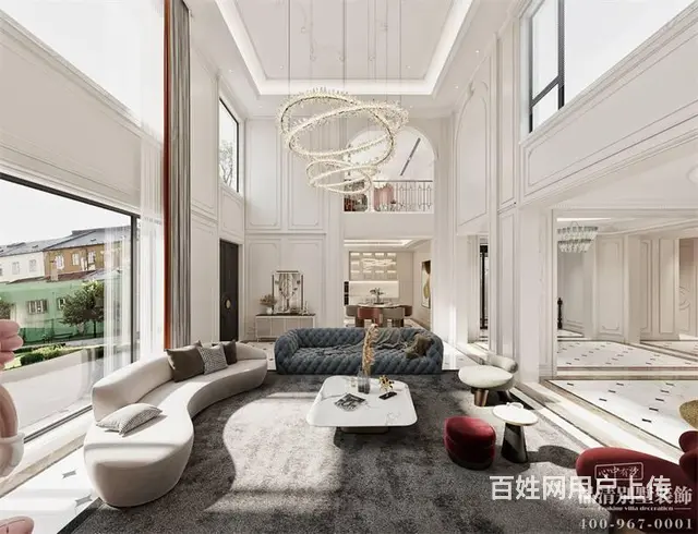 常州别墅装修：软装窗帘和沙发这样搭，让人没理由不爱 - 图片 5