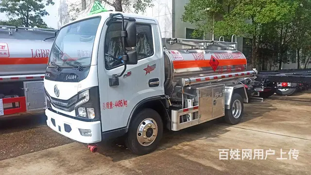 东风多利卡3吨油罐车厂家现车包上蓝牌包送车 - 图片 4