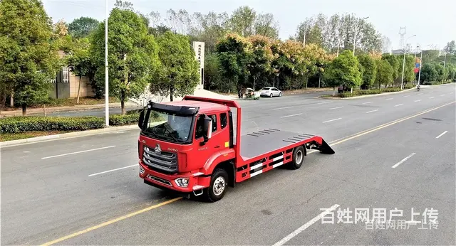 国六黄牌单桥挖机拖板车 平板车 双12特惠 - 图片 8