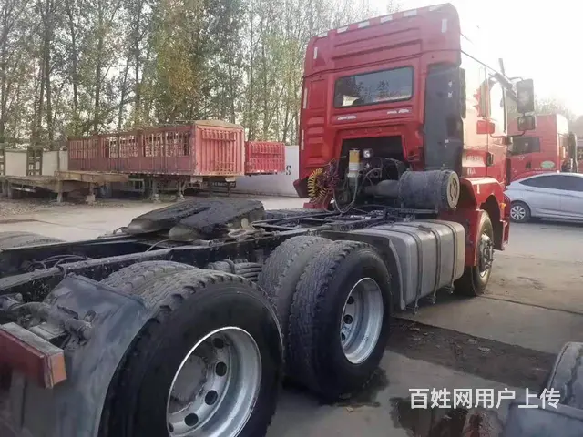 售二手德龙牵引车 国五 375马力 潍柴发动机 - 图片 5