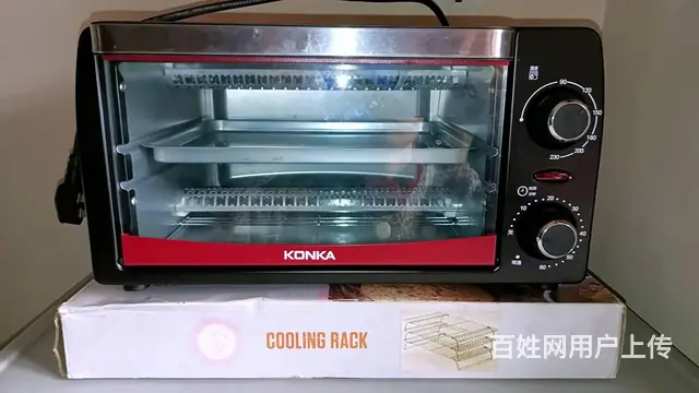【个人转让】12升电烤箱，送烧烤模具和食品冷却凉架 - 图片 4