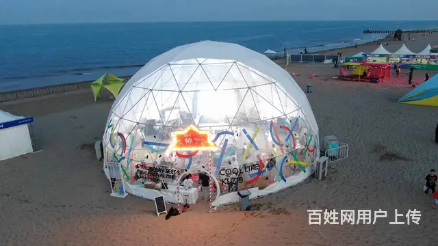 大跨度体育活动篷房 铝合金大棚厂家 拆搭灵活防雨防 - 图片 3