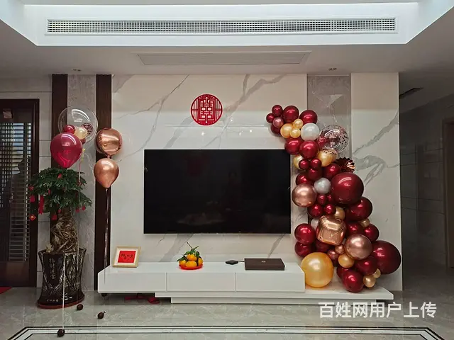 揭阳气球布置 婚房装扮 上门布置婚房婚宴 - 图片 2
