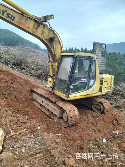 出售台自用小松120-6E机况靓，直接下工 - 图片 1