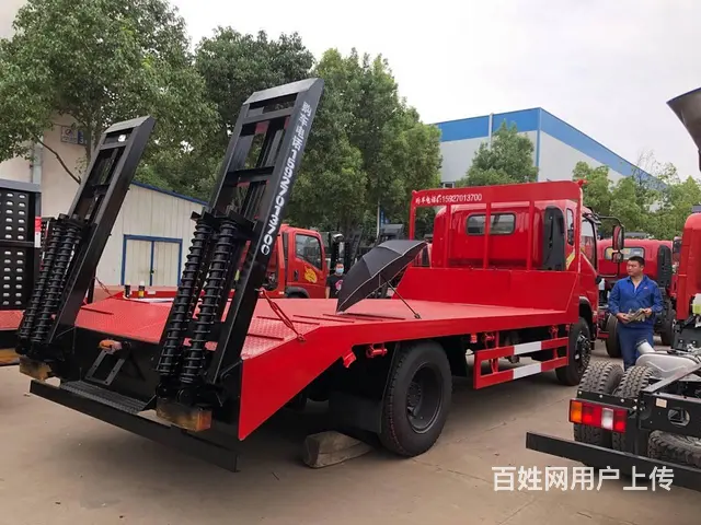 东风小华神12吨挖机平板拖车5米6板长可分期按揭 - 图片 6