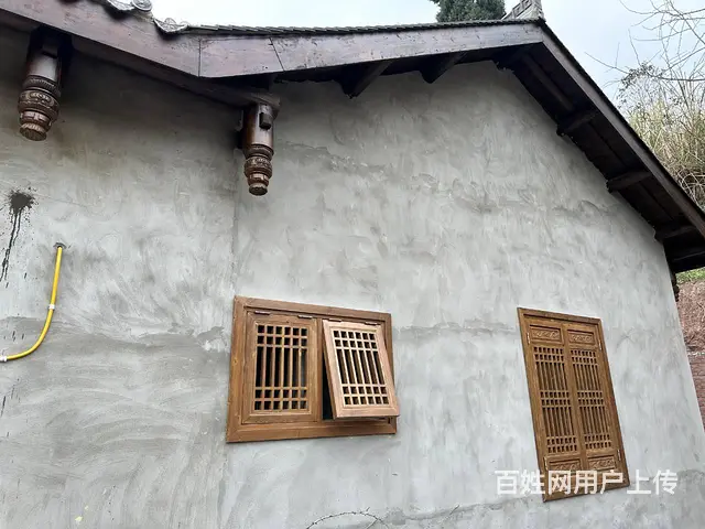 四川眉山实木门窗中式实木门窗实木雕花门 - 图片 8