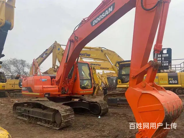 信阳二手挖掘机斗山220-7手续齐全全国免费配送 - 图片 1