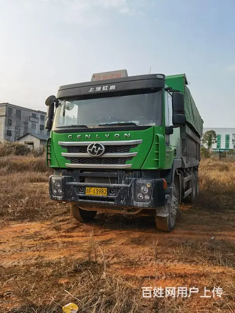 12台红岩杰狮后八轮自卸车 一年多的国五 - 图片 1
