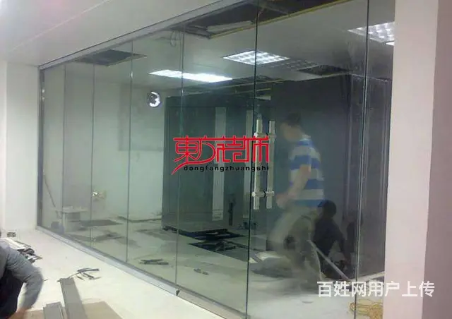 淄博办公楼玻璃幕墙门窗维修更换玻璃隔断玻璃雨棚维修 - 图片 11