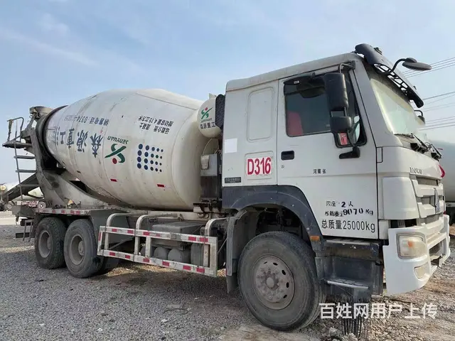 出售18年二手豪沃搅拌车 大14方 森源上装 国五 - 图片 2