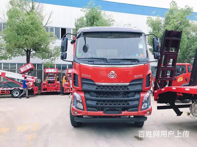 柳汽板车拖挖掘机摊铺机压路机平板车 可装液压爬梯 - 图片 10