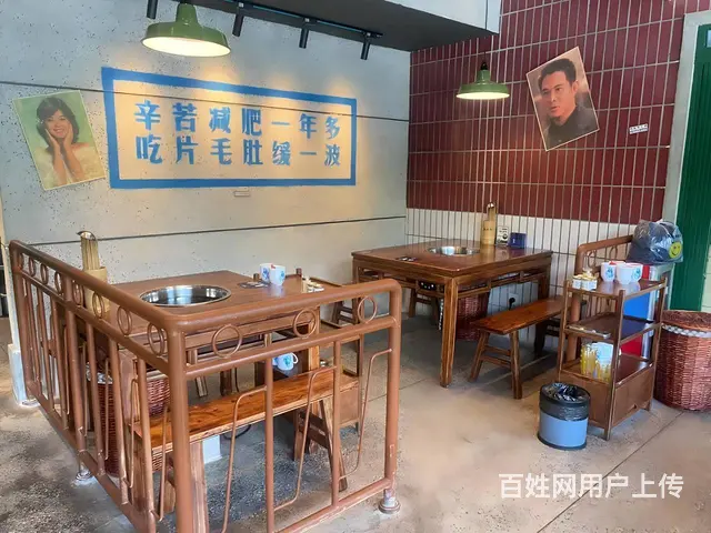 全国家具定制服务卡座桌椅岩板餐桌U型卡座沙发 - 图片 2