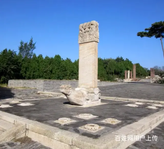 石雕龟驮碑#仿古建筑功德碑 - 图片 2